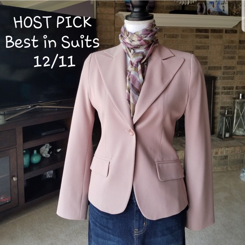 Mauve Te Quiero Suit Blazer from Greece - Small - Picture 9 of 10